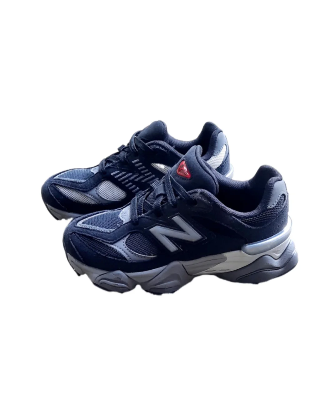 New Balance 9060 - Black / Castlerock - GC9060BK kids sneakers shoes size 1.5Y